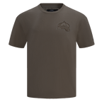 NHL COLORADO AVALANCHE NEUTRAL MEN'S  CJ DROP SHOULDER TEE (DARK TAUPE)