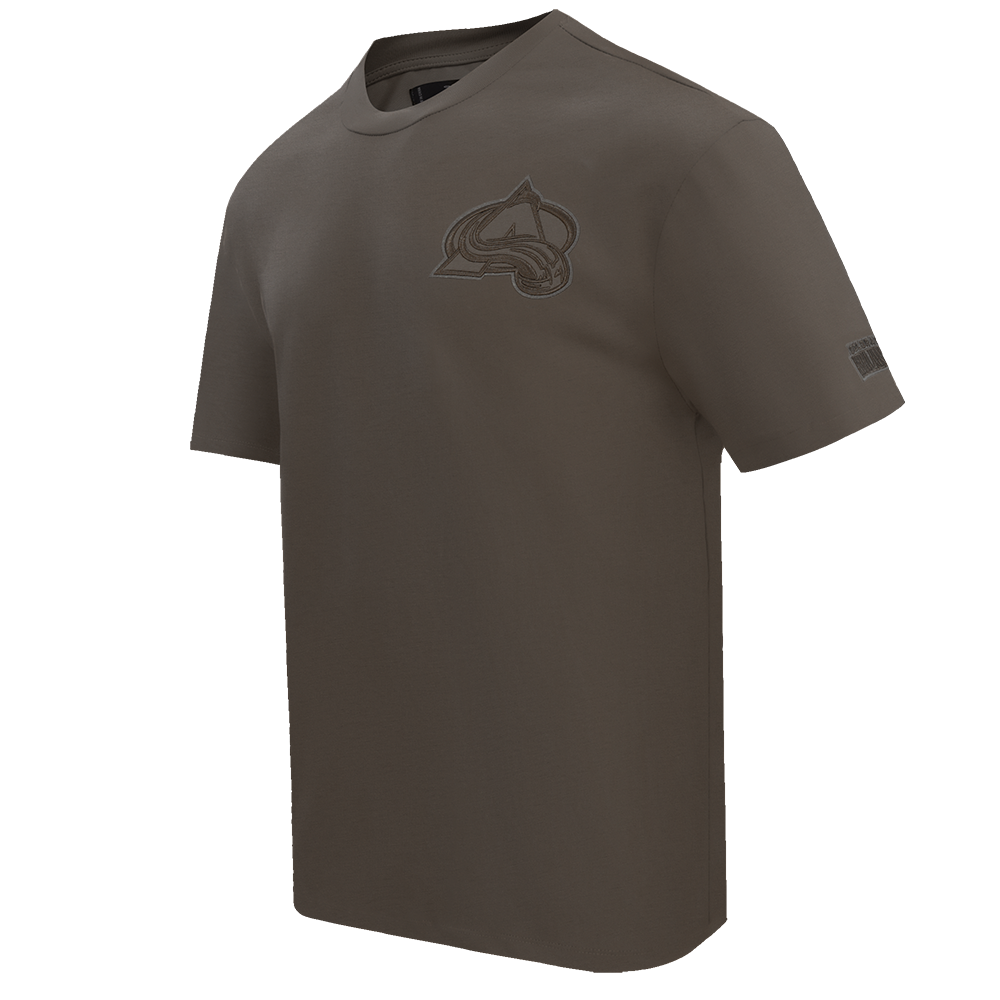 NHL COLORADO AVALANCHE NEUTRAL MEN'S  CJ DROP SHOULDER TEE (DARK TAUPE)