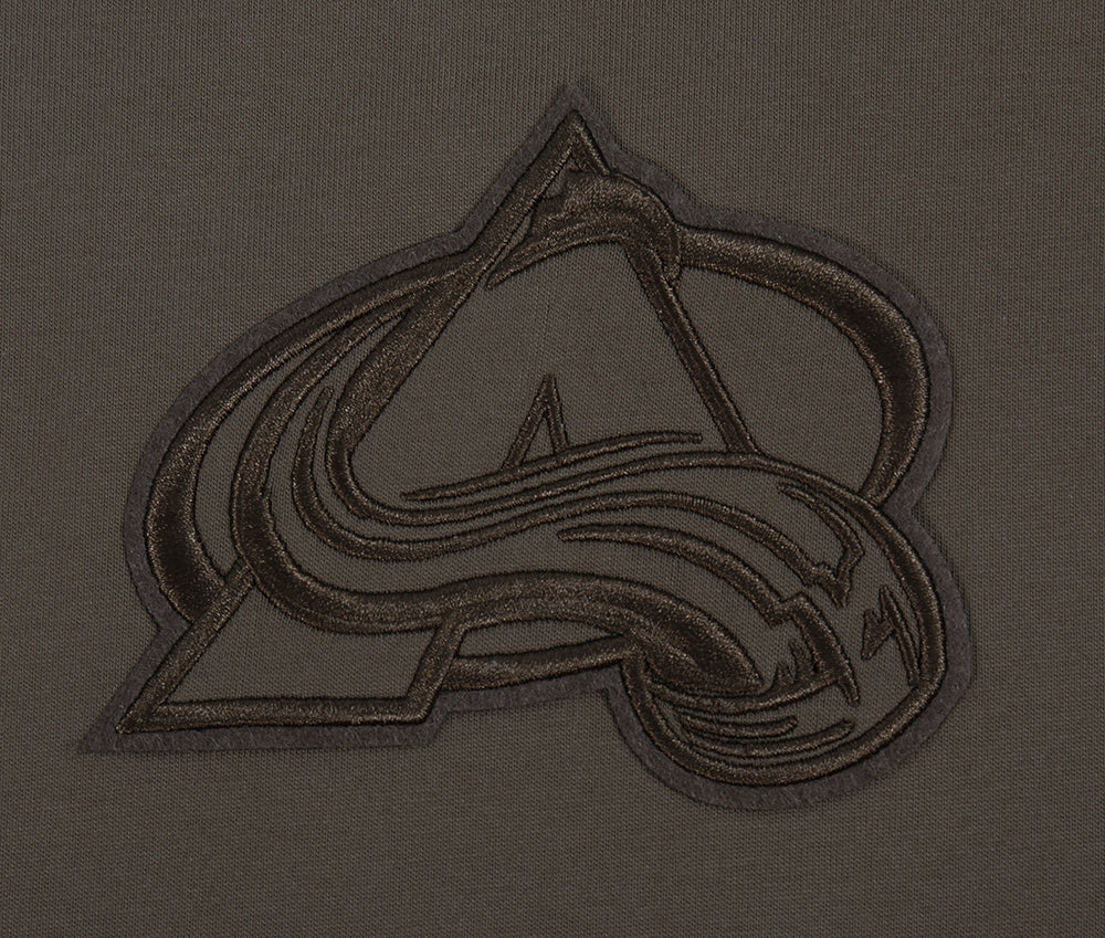 NHL COLORADO AVALANCHE NEUTRAL MEN'S  CJ DROP SHOULDER TEE (DARK TAUPE)