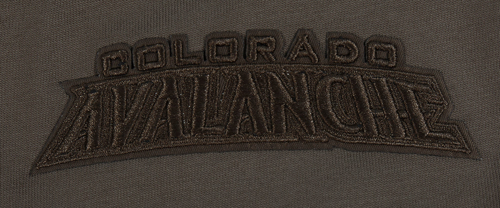 NHL COLORADO AVALANCHE NEUTRAL MEN'S  CJ DROP SHOULDER TEE (DARK TAUPE)