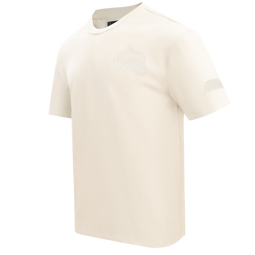 NHL COLORADO AVALANCHE NEUTRAL MEN'S  CJ DROP SHOULDER TEE (EGGSHELL)