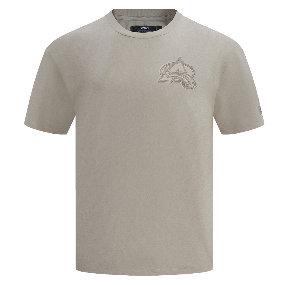 NHL COLORADO AVALANCHE NEUTRAL MEN'S  CJ DROP SHOULDER TEE (TAUPE)