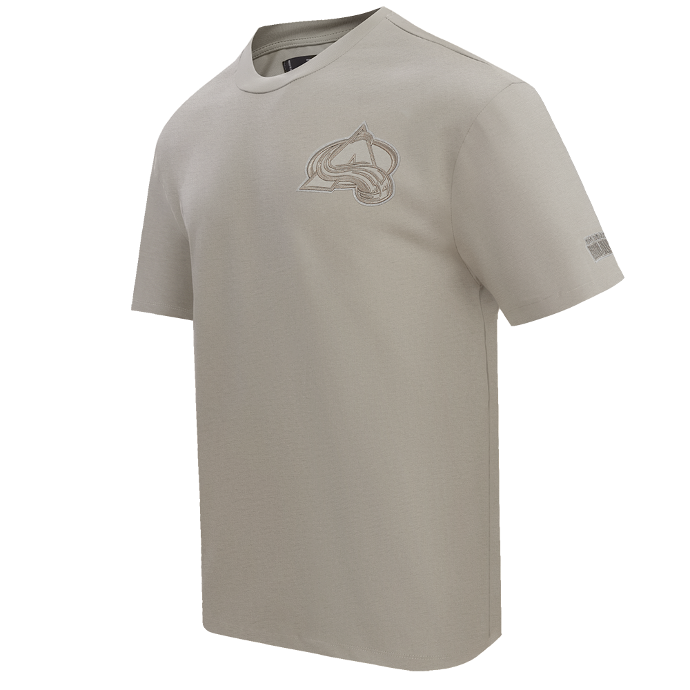 NHL COLORADO AVALANCHE NEUTRAL MEN'S  CJ DROP SHOULDER TEE (TAUPE)