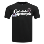 NHL COLORADO AVALANCHE SOUVENIR MEN'S SJ TEE (BLACK)