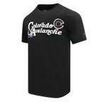 NHL COLORADO AVALANCHE SOUVENIR MEN'S SJ TEE (BLACK)