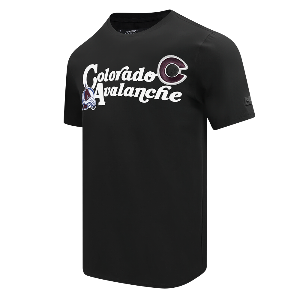 NHL COLORADO AVALANCHE SOUVENIR MEN'S SJ TEE (BLACK)