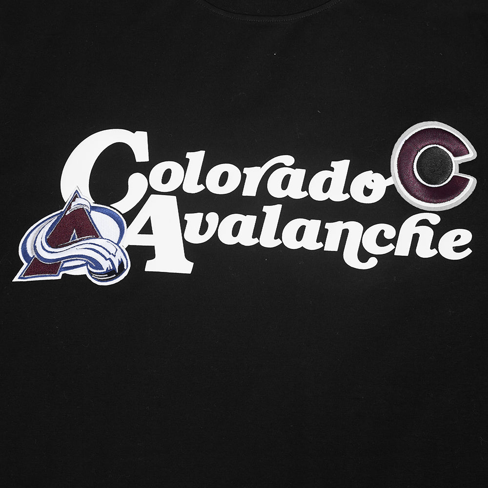 NHL COLORADO AVALANCHE SOUVENIR MEN'S SJ TEE (BLACK)
