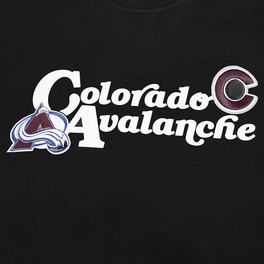NHL COLORADO AVALANCHE SOUVENIR MEN'S SJ TEE (BLACK)