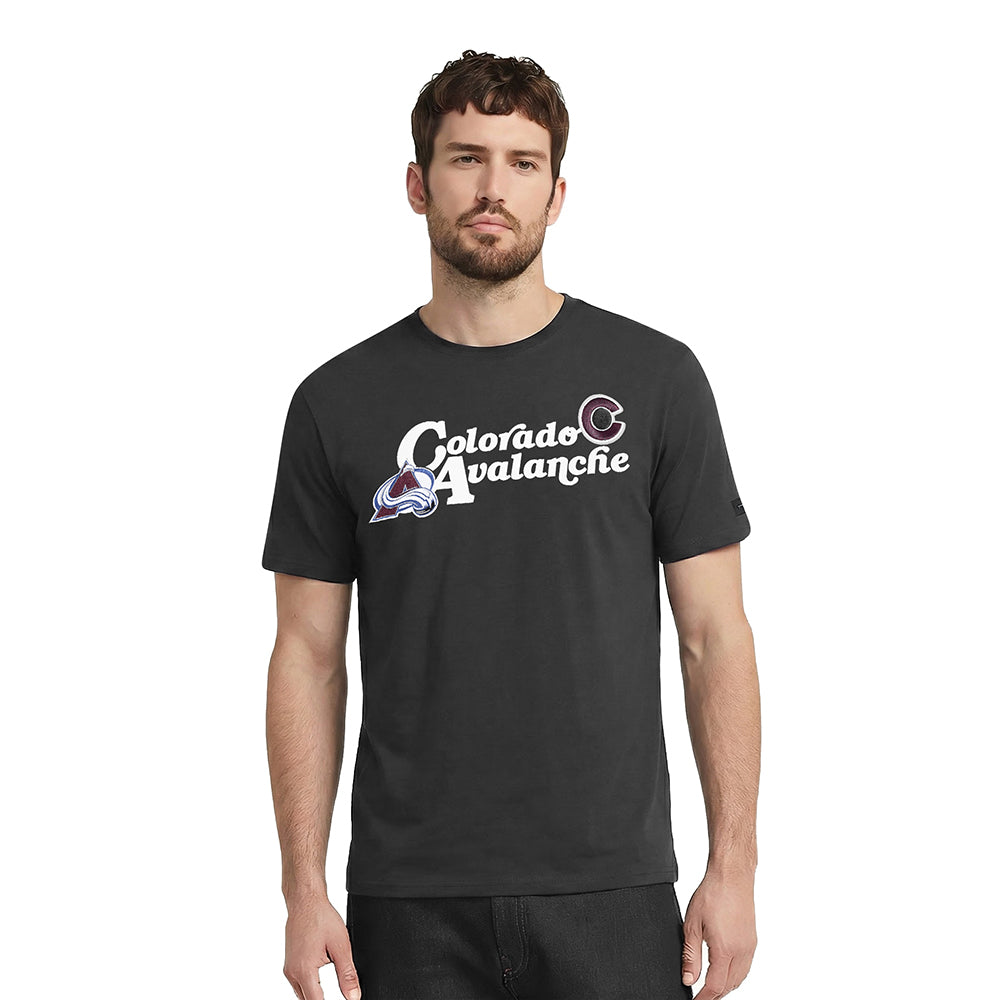 NHL COLORADO AVALANCHE SOUVENIR MEN'S SJ TEE (BLACK)