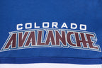 NHL COLORADO AVALANCHE CLASSIC CHENILLE MEN'S DK SHORT (DODGER BLUE)