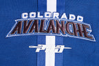 NHL COLORADO AVALANCHE CLASSIC CHENILLE MEN'S DK SHORT (DODGER BLUE)