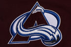 NHL COLORADO AVALANCHE CLASSIC CHENILLE MEN'S DK SHORT (WINE)