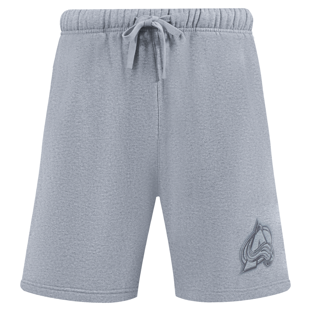 NHL COLORADO AVALANCHE NEUTRAL MEN'S  MEN'S FLC SHORT (DARK HEATHER GRAY)