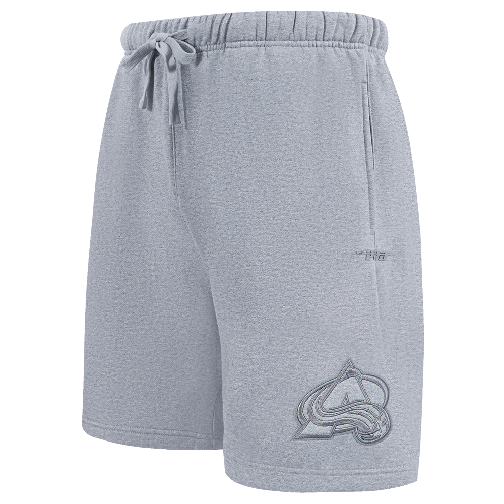 NHL COLORADO AVALANCHE NEUTRAL MEN'S  MEN'S FLC SHORT (DARK HEATHER GRAY)