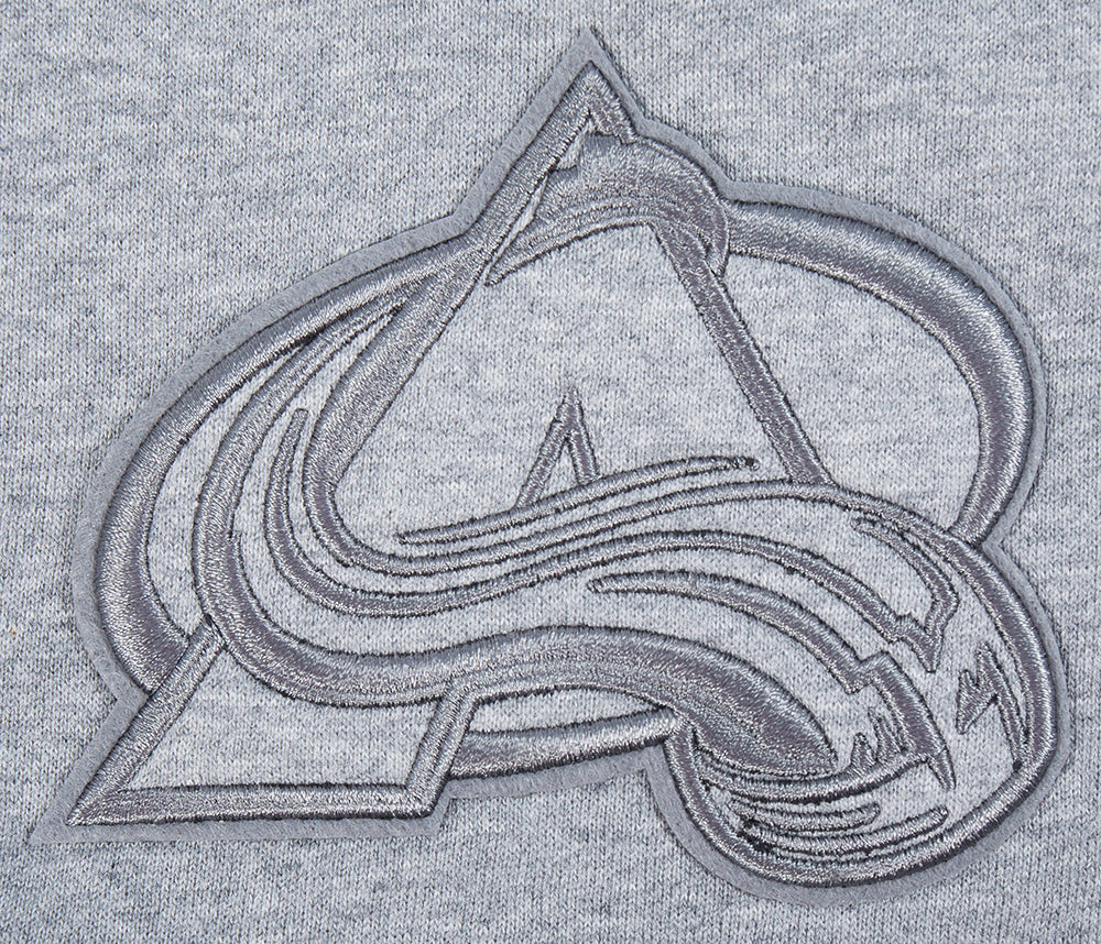 NHL COLORADO AVALANCHE NEUTRAL MEN'S  MEN'S FLC SHORT (DARK HEATHER GRAY)