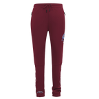 NHL COLORADO AVALANCHE CLASSIC CHENILLE PANTALON D'ENTRAÎNEMENT EN MAILLE DOUBLE POUR HOMME (LIE-DE-VIN)