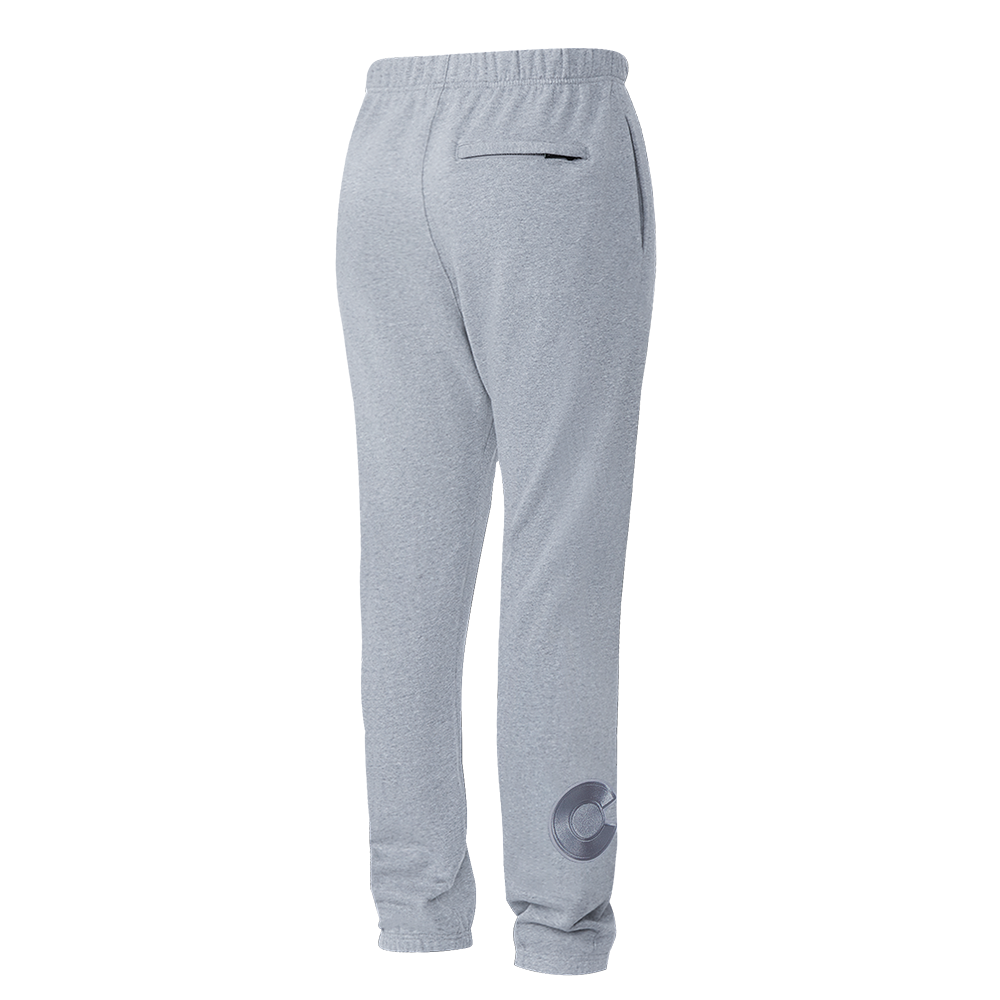 NHL COLORADO AVALANCHE NEUTRAL MEN'S  FLC SWEATPANT (DARK HEATHER GRAY)