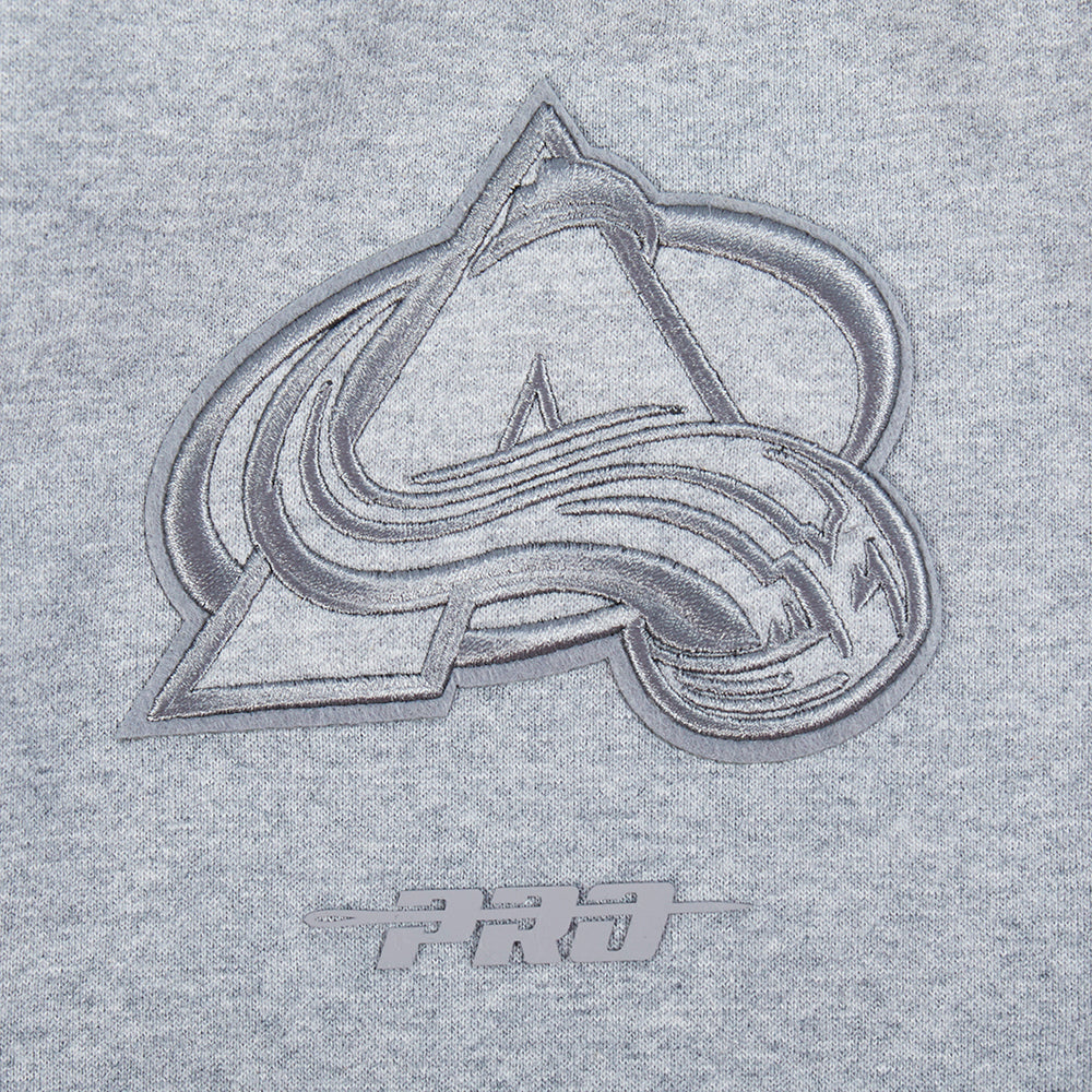 NHL COLORADO AVALANCHE NEUTRAL MEN'S  FLC SWEATPANT (DARK HEATHER GRAY)