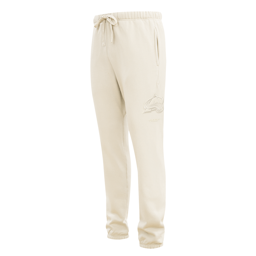 NHL COLORADO AVALANCHE NEUTRAL MEN'S  FLC SWEATPANT (EGGSHELL)