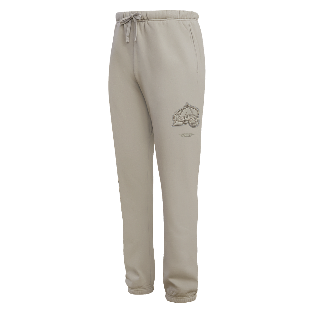 NHL COLORADO AVALANCHE NEUTRAL PANTALON OUATÉ EN MOLLETON POUR HOMME (TAUPE)