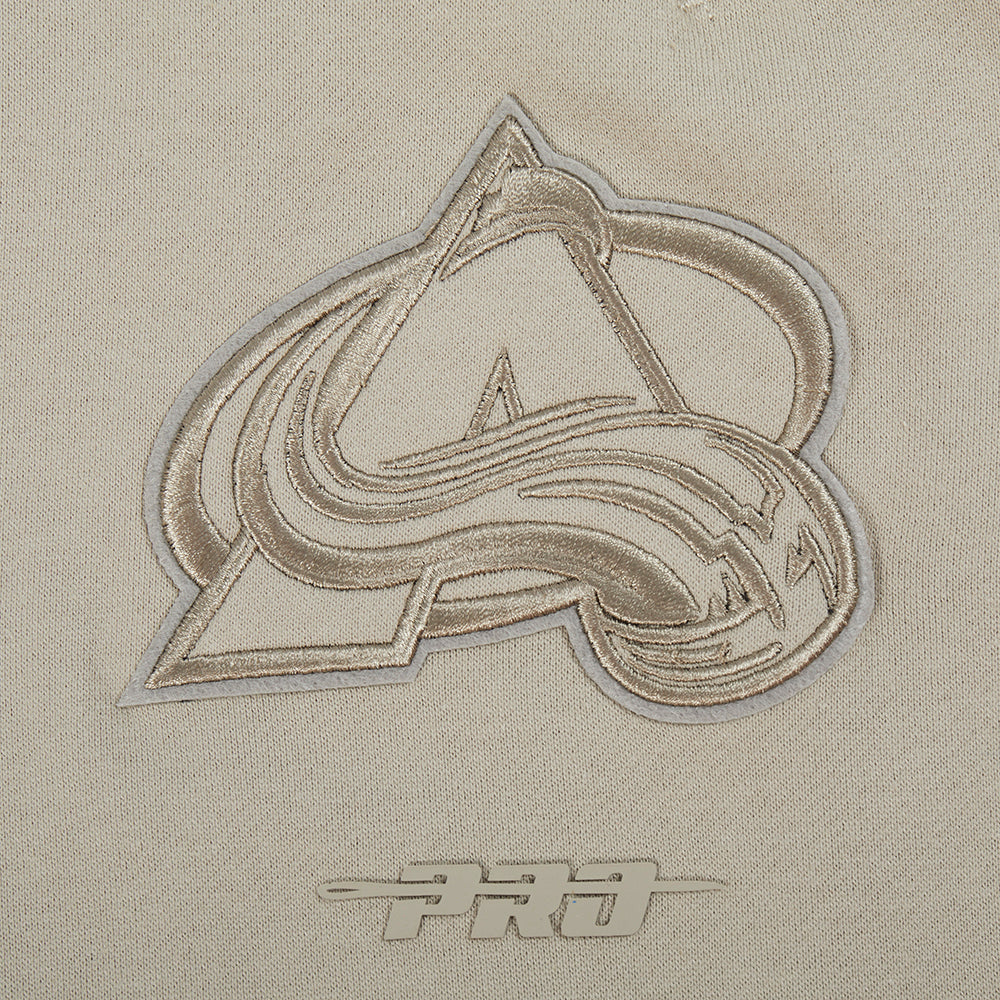 NHL COLORADO AVALANCHE NEUTRAL PANTALON OUATÉ EN MOLLETON POUR HOMME (TAUPE)
