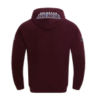 NHL COLORADO AVALANCHE CLASSIC CHENILLE CHANDAIL À CAPUCHON EN MAILLE DOUBLE POUR HOMME (LIE-DE-VIN)
