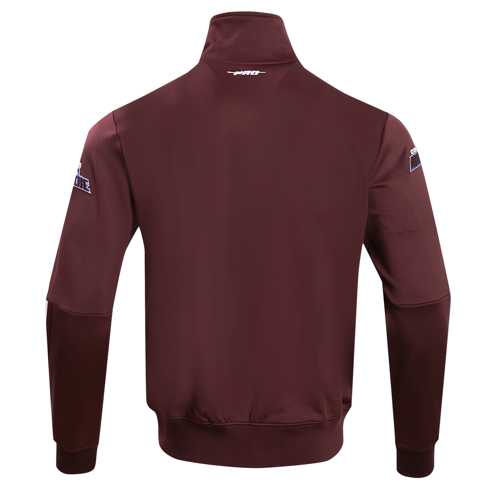 NHL COLORADO AVALANCHE CLASSIC CHENILLE VESTE D'ENTRAÎNEMENT POUR HOMME (LIE-DE-VIN)
