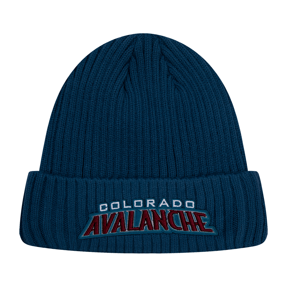 NHL COLORADO AVALANCHE CLASSIC CORE UNISEX KNIT BEANIE (DODGER BLUE)