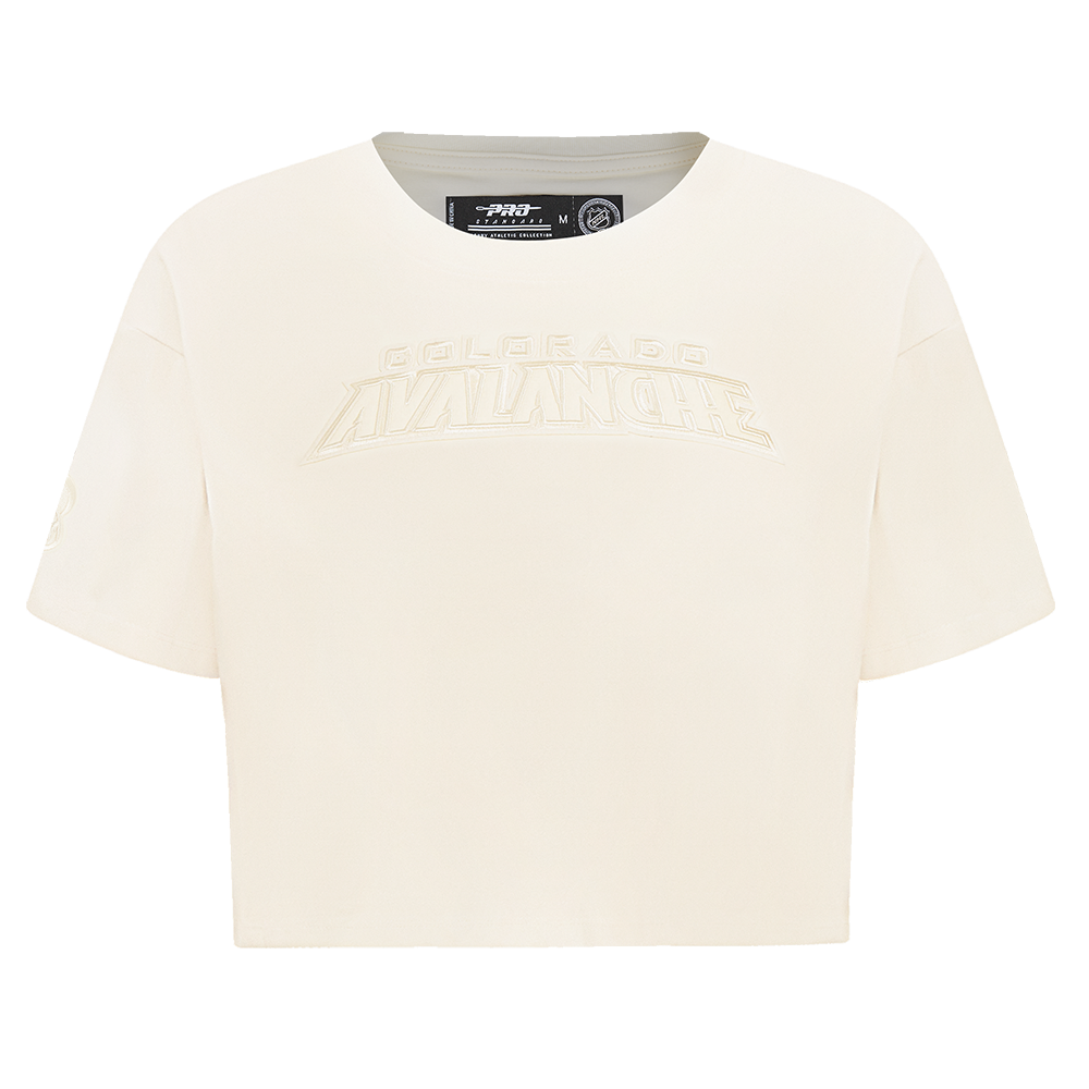 NHL COLORADO AVALANCHE NEUTRAL T-SHIRT À COUPE CARRÉE POUR FEMME (COQUILLE D'ŒUF)