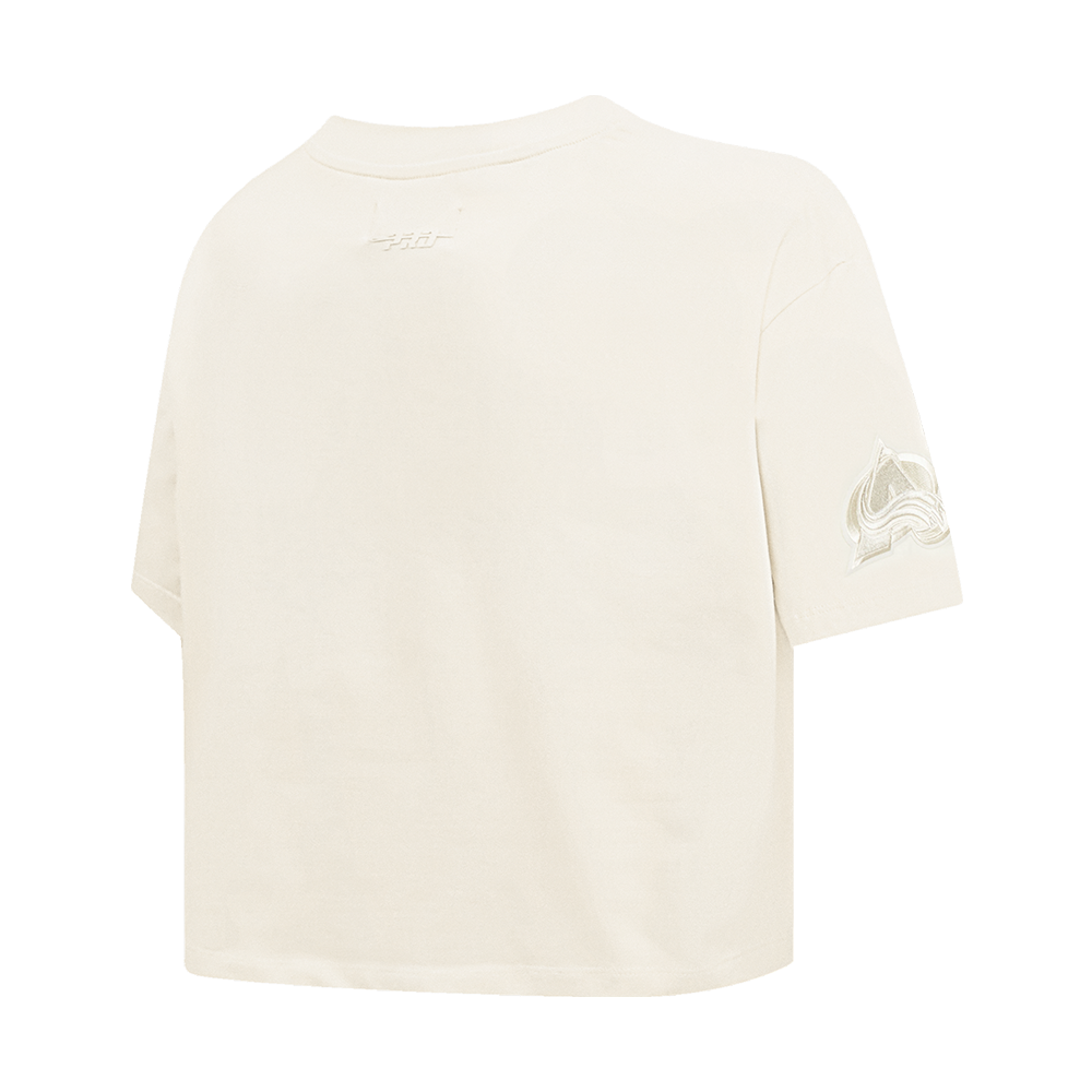 NHL COLORADO AVALANCHE NEUTRAL T-SHIRT À COUPE CARRÉE POUR FEMME (COQUILLE D'ŒUF)