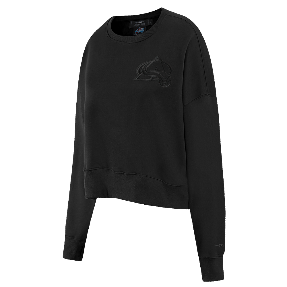 NHL COLORADO AVALANCHE NEUTRAL WOMEN'S CREWNECK (BLACK)