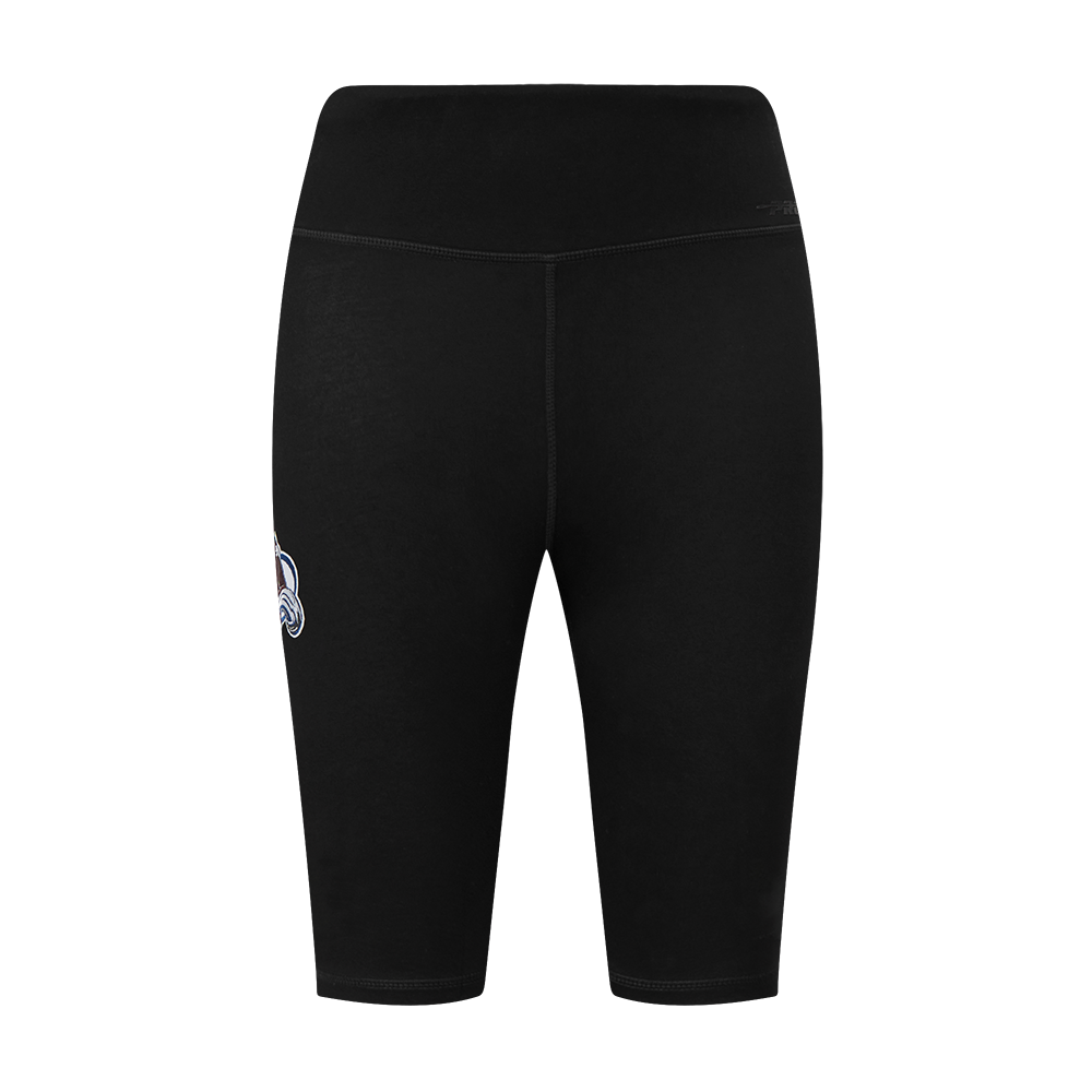 NHL COLORADO AVALANCHE CLASSIC WOMEN'S COTTON BIKE SHORT (BLACK)