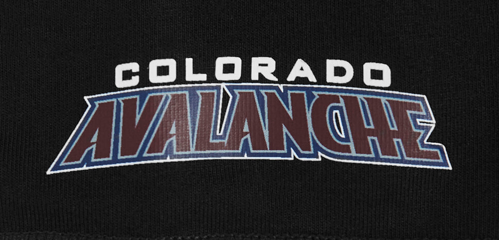 NHL COLORADO AVALANCHE CLASSIC CUISSARD EN COTON POUR FEMME (NOIR)
