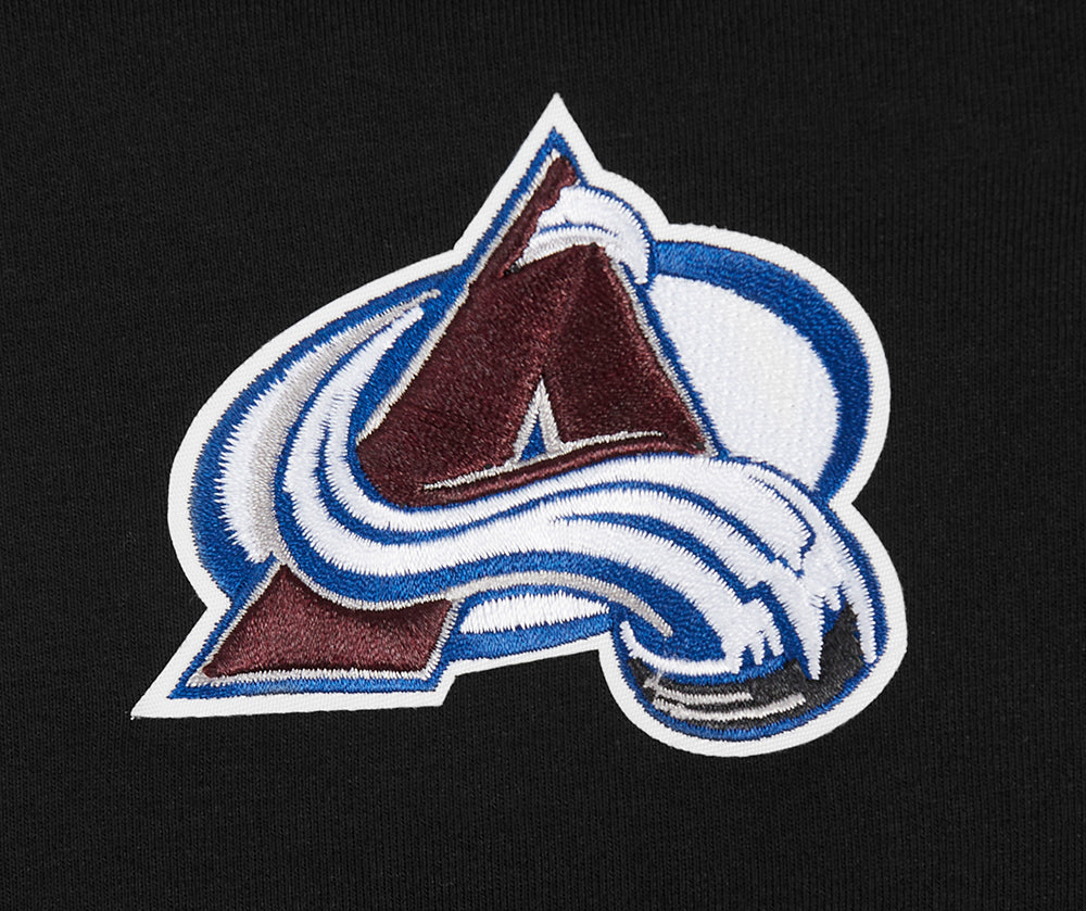 NHL COLORADO AVALANCHE CLASSIC CUISSARD EN COTON POUR FEMME (NOIR)