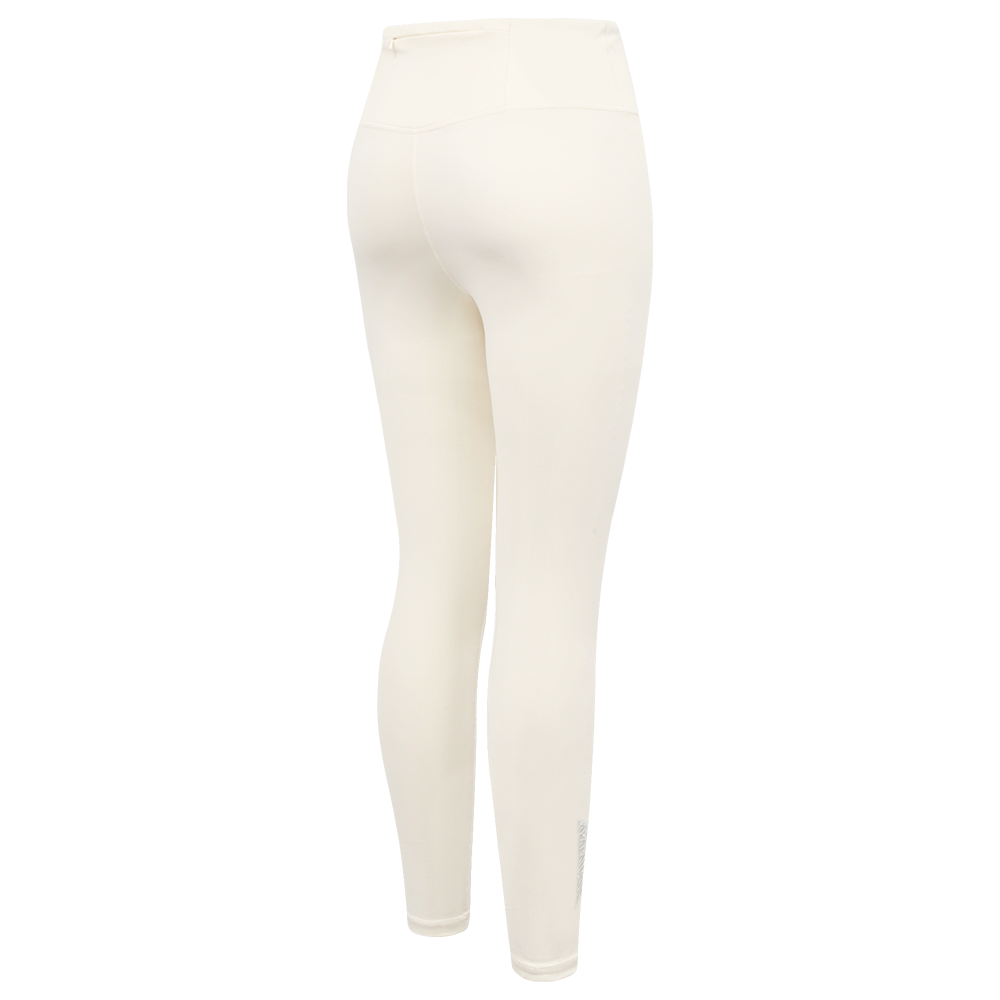 NHL COLORADO AVALANCHE NEUTRAL WOMEN'S HIGH WAIST JERSEY LEGGING (EGGSHELL)