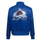 NHL COLORADO AVALANCHE CLASSIC WOMEN'S SATIN JACKET (DODGER BLUE)
