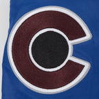NHL COLORADO AVALANCHE CLASSIC WOMEN'S SATIN JACKET (DODGER BLUE)