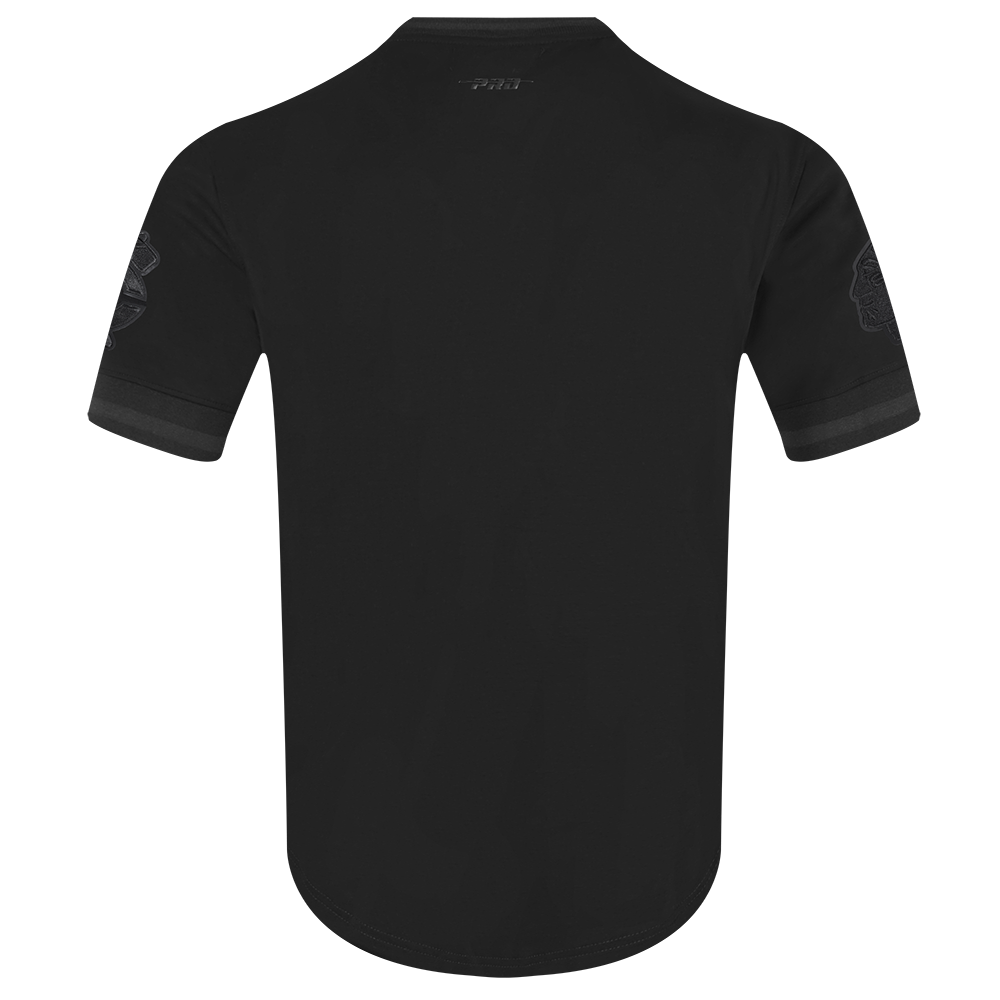 NHL CHICAGO BLACK MEN'SHAWKS CLASSIC 3BK DK TEE (TRIPLE BLACK MEN'S)