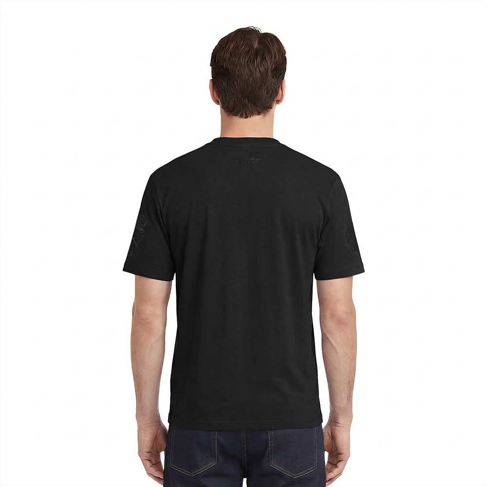 NHL CLASSIC 3BK T-SHIRT EN JERSEY SIMPLE CHICAGO BLACKHAWKS (TRIPLE NOIR HOMME)