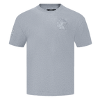NHL CHICAGO BLACKHAWKS NEUTRAL MEN'S  CJ DROP SHOULDER TEE (DARK HEATHER GRAY)