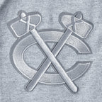 NHL CHICAGO BLACKHAWKS NEUTRAL MEN'S  CJ DROP SHOULDER TEE (DARK HEATHER GRAY)