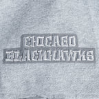 NHL CHICAGO BLACKHAWKS NEUTRAL MEN'S  CJ DROP SHOULDER TEE (DARK HEATHER GRAY)