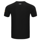 NHL CHICAGO BLACKHAWKS SCRIPT TAIL T-SHIRT EN JERSEY SIMPLE POUR HOMME (NOIR)
