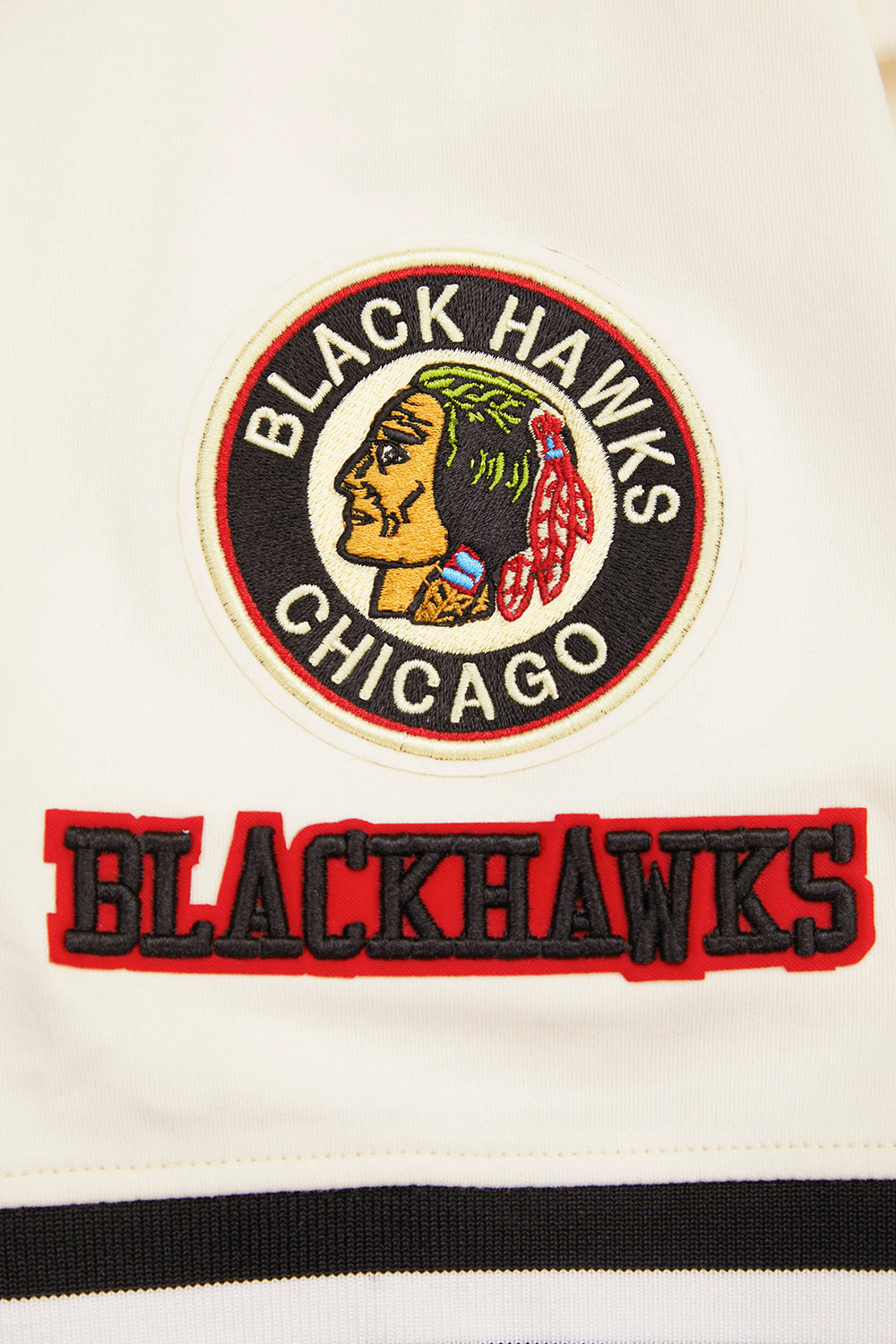 NHL CHICAGO BLACKHAWKS RETRO CLASSIC MEN'S DK TEE (EGGSHELL/ BLACK)