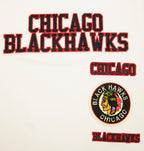 NHL CHICAGO BLACKHAWKS RETRO CLASSIC MEN'S SJ STRIPED TEE (EGGSHELL/ BLACK)