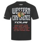 NHL CHICAGO BLACKHAWKS CITY TOUR 2.0 MEN'S CJ DROP SHOULDER TEE (BLACK)