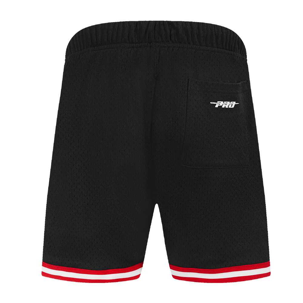 NHL CHICAGO BLACKHAWKS CLASSIC MESH SHORT (NOIR/ROUGE)