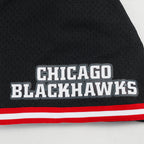NHL CHICAGO BLACKHAWKS CLASSIC MESH SHORT (NOIR/ROUGE)