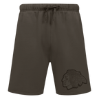 NHL CHICAGO BLACKHAWKS SHORT EN MOLLETON (TAUPE FONCÉ)