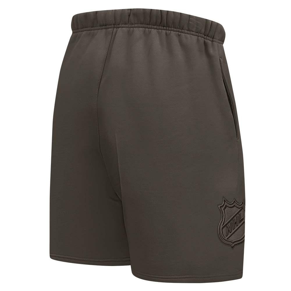 NHL CHICAGO BLACKHAWKS SHORT EN MOLLETON (TAUPE FONCÉ)